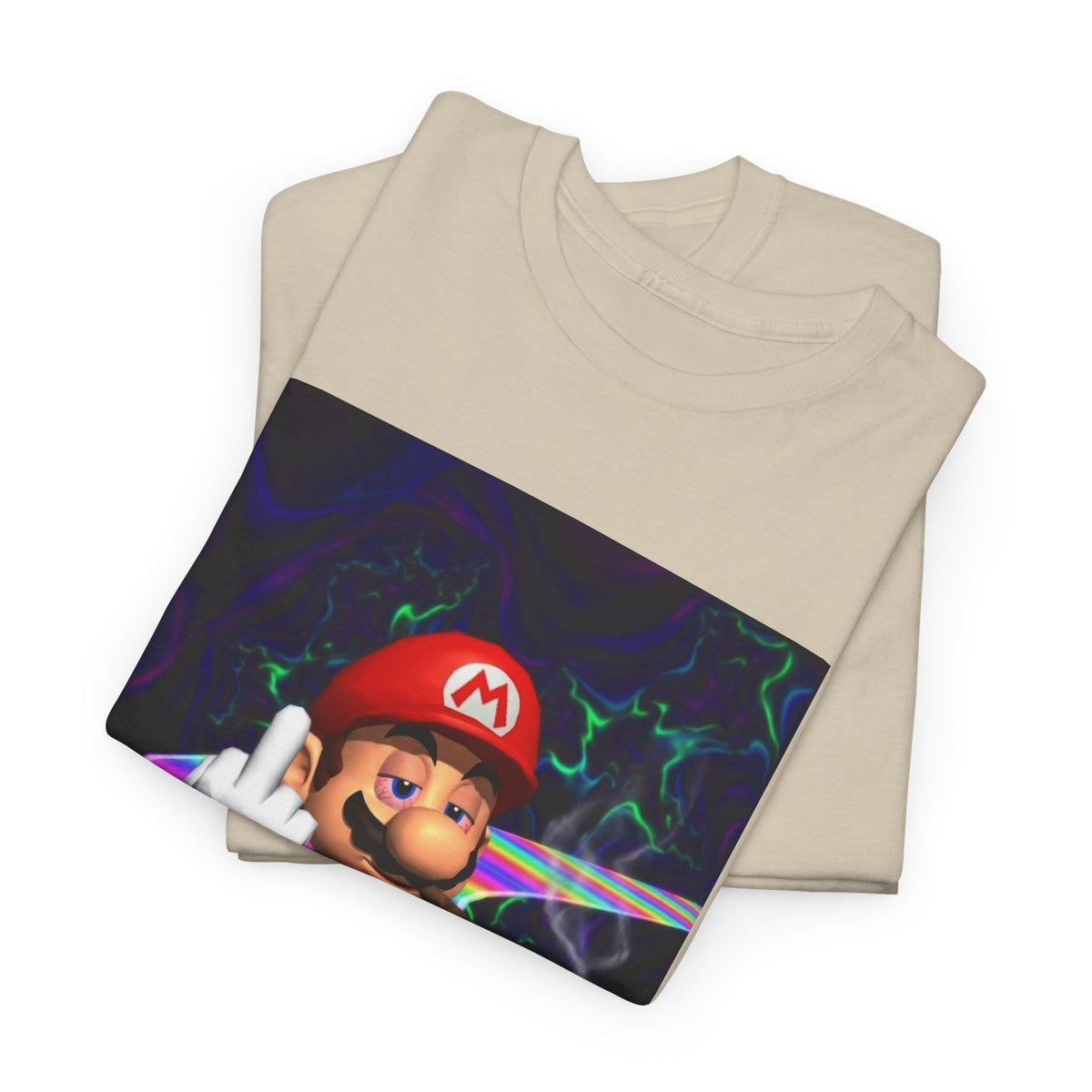 High Mario Karting On Rainbow Road