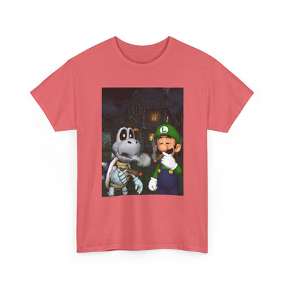 Luigi And Dry Bones Smoking Cigars Tee