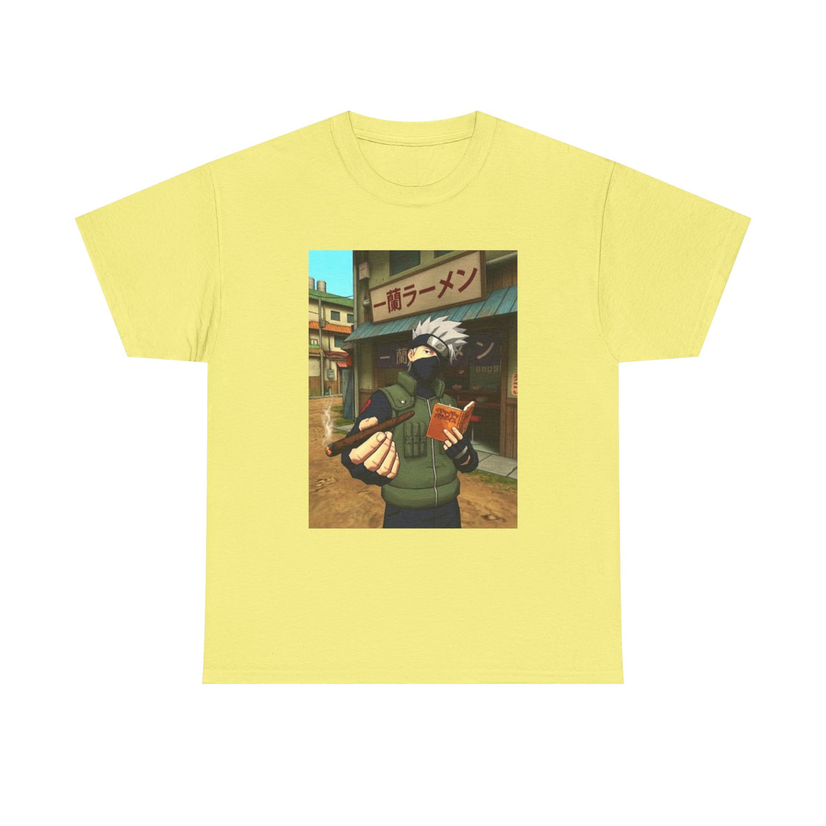 Kakashi Chillin' With A Blunt Tee (Design 5)