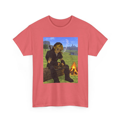 Dark Link Rolling Blunts By The Campfire