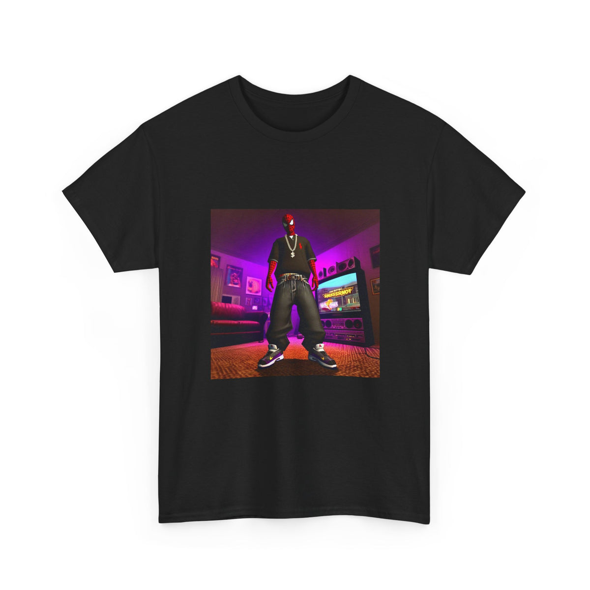 Gangsta Spider-Man Dropping Heat