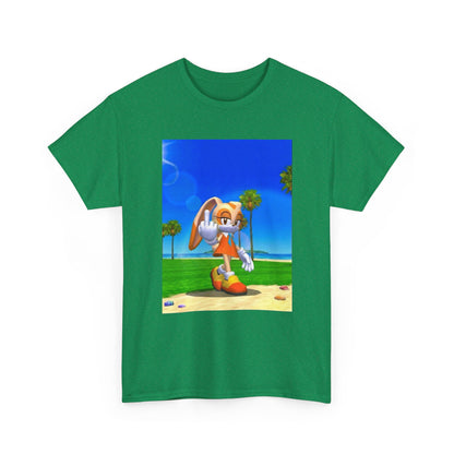Cream The Rabbit Giving The Finger Tee