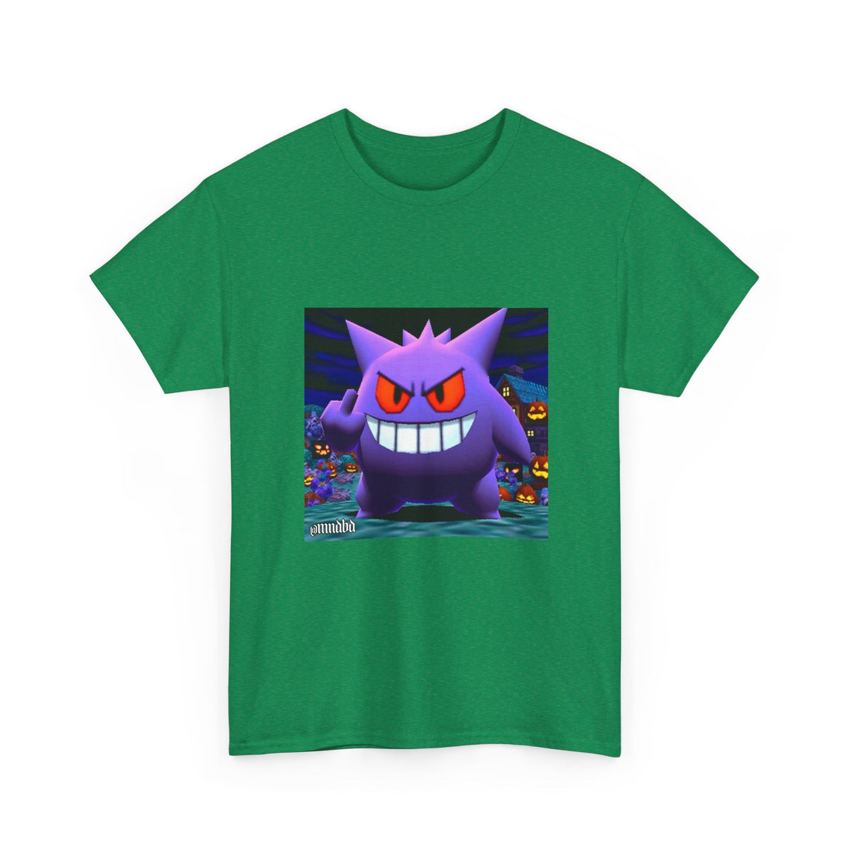 Gengar Flipping The Bird Halloween Tee