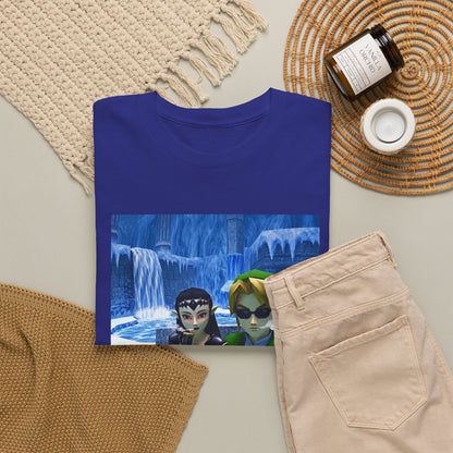 Goth Zora And Link Chilling Icy Plateau