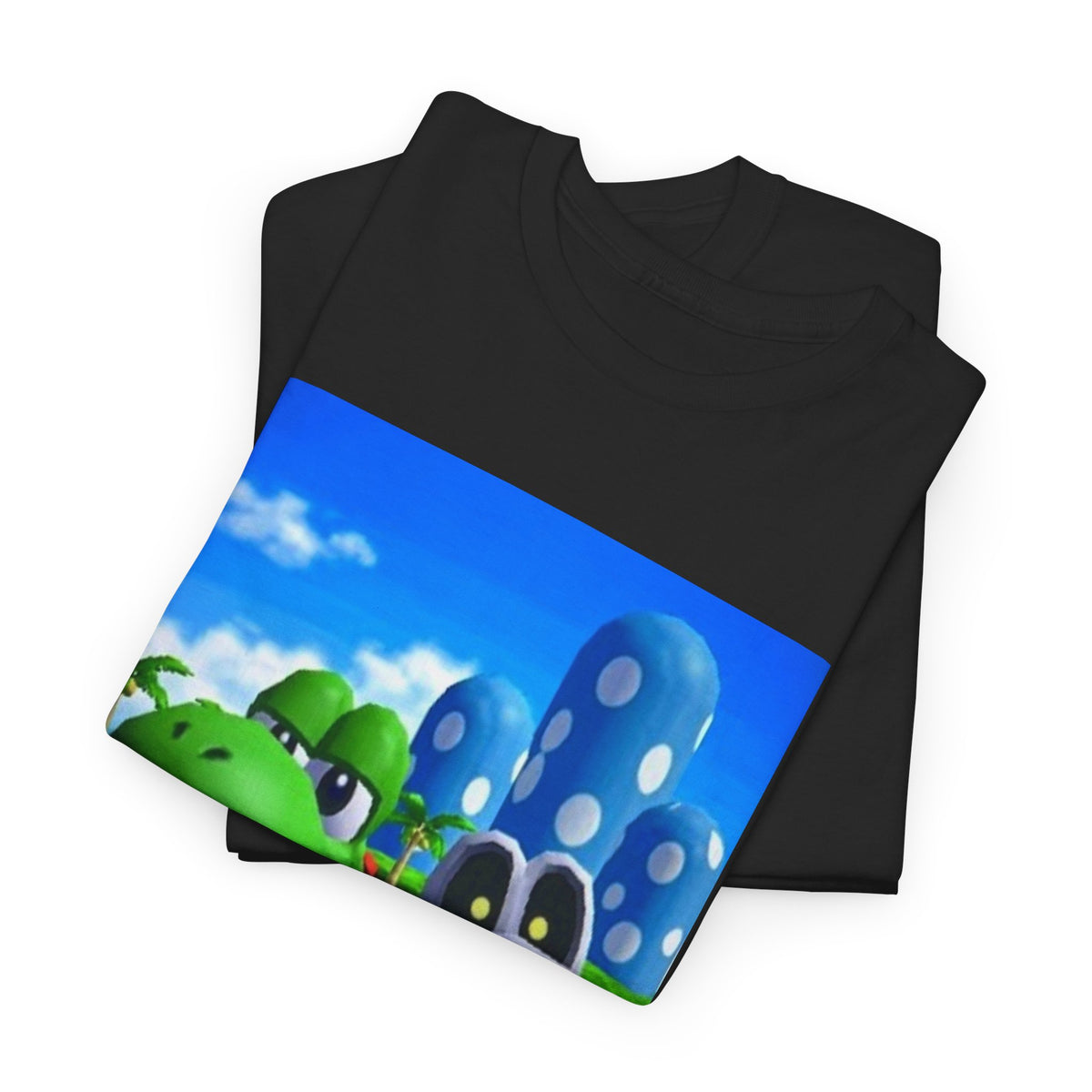 Yoshi and Dry Bones Flipping The Bird Tee (Design 4)