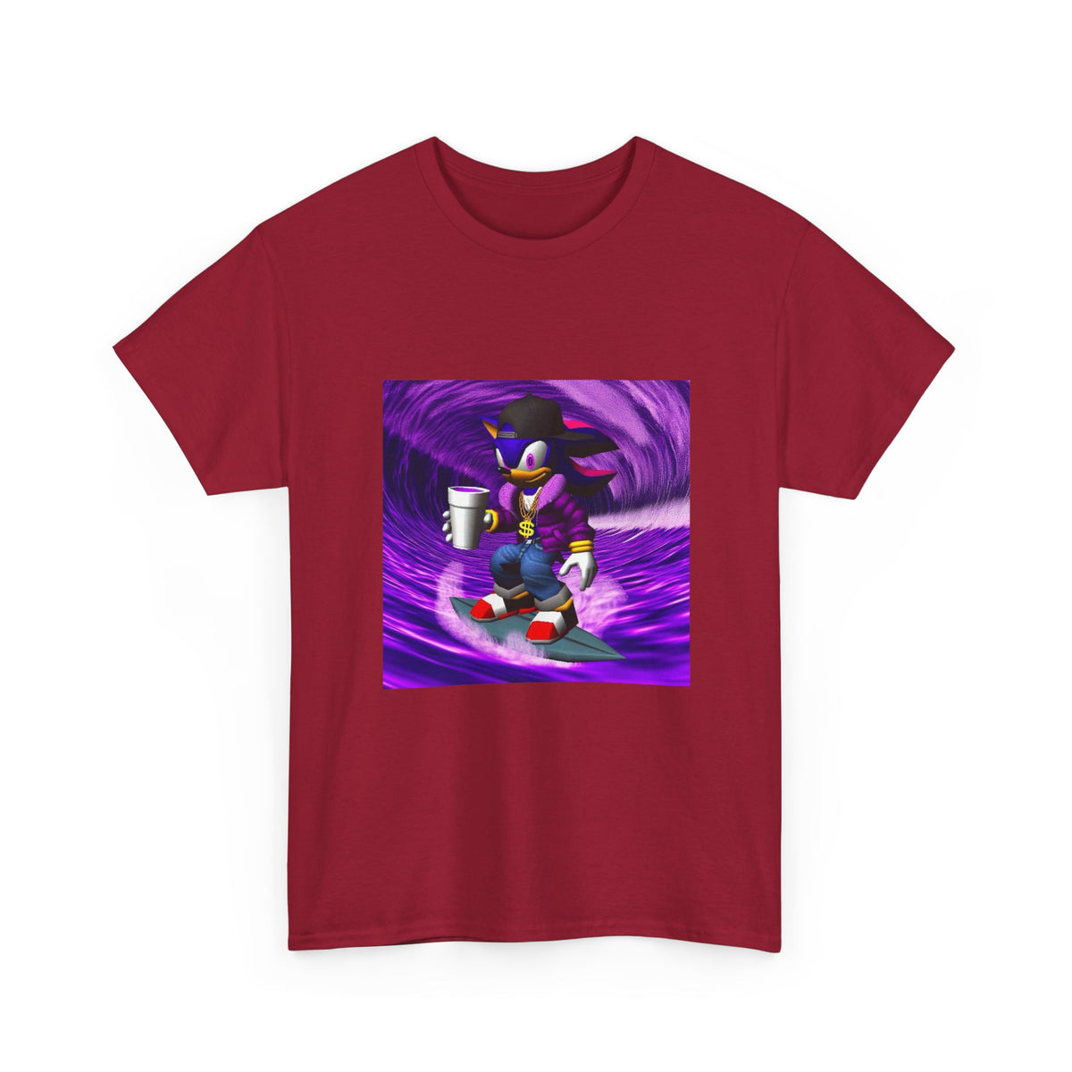 Shadow Surfing Purple Wave With Lean