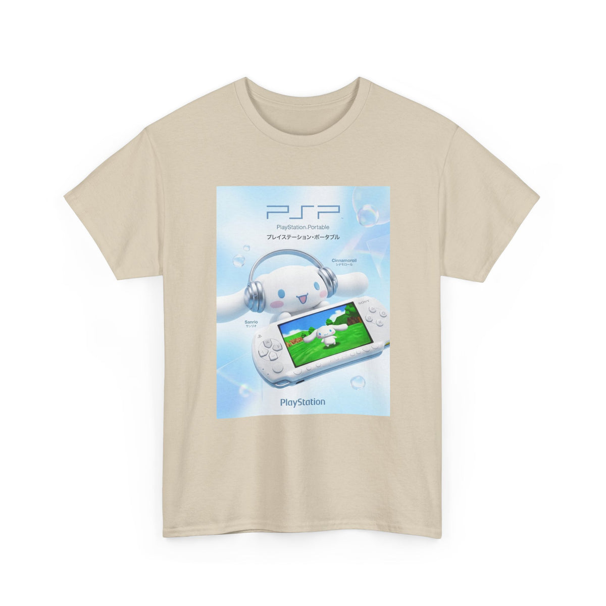 Cinnamoroll Gaming On A Portable Console