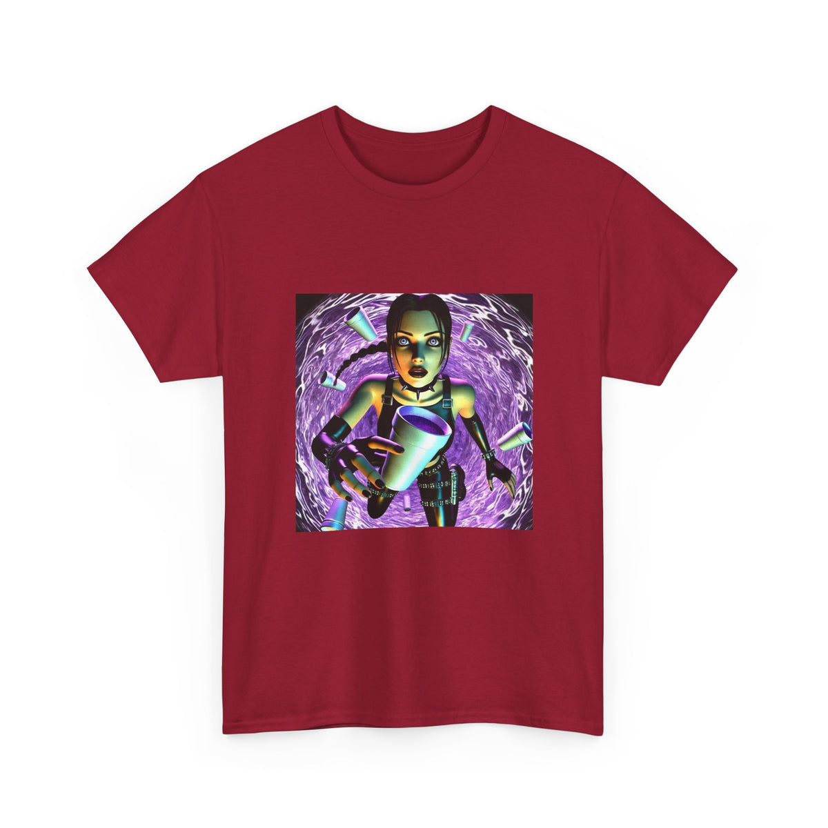 Digital Drip II Abstract Design Tee