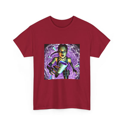 Digital Drip II Abstract Design Tee