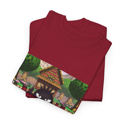 Grumpy Black Bird Flipping Off Tee