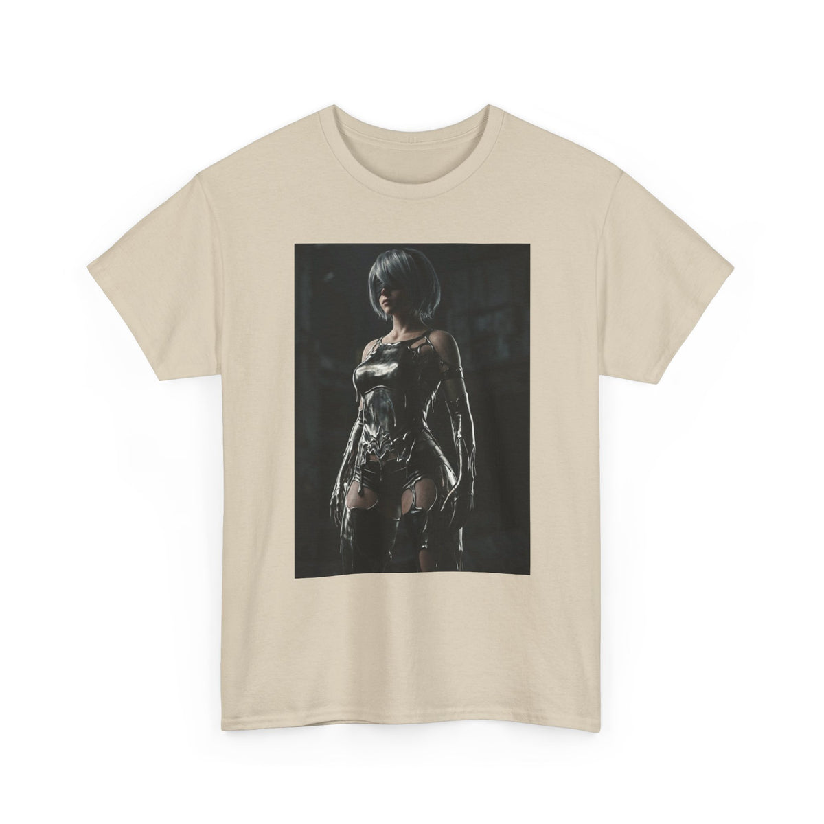 2B In Oozing Black Slime Outfit