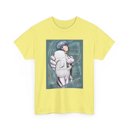 Rei Ayanami Holds PSP Console Tee
