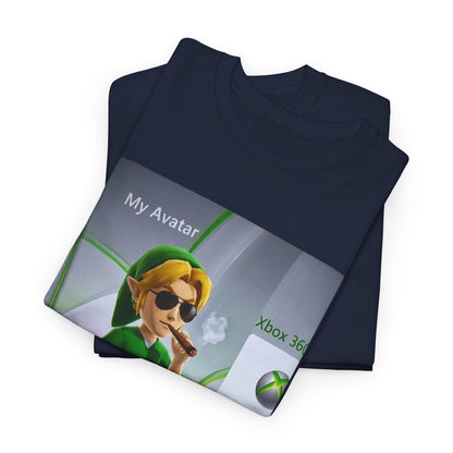 Stoner Link Xbox Avatar Puffing Blunt Tee