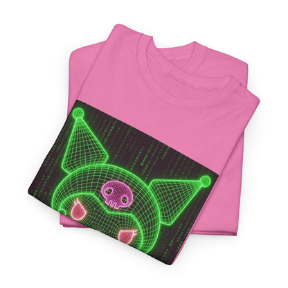 Kuromi Flipping The Bird Matrix Tee