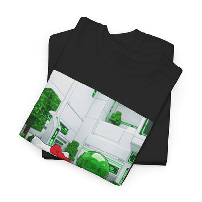Low Poly Hello Kitty And Green Alien Flip Off