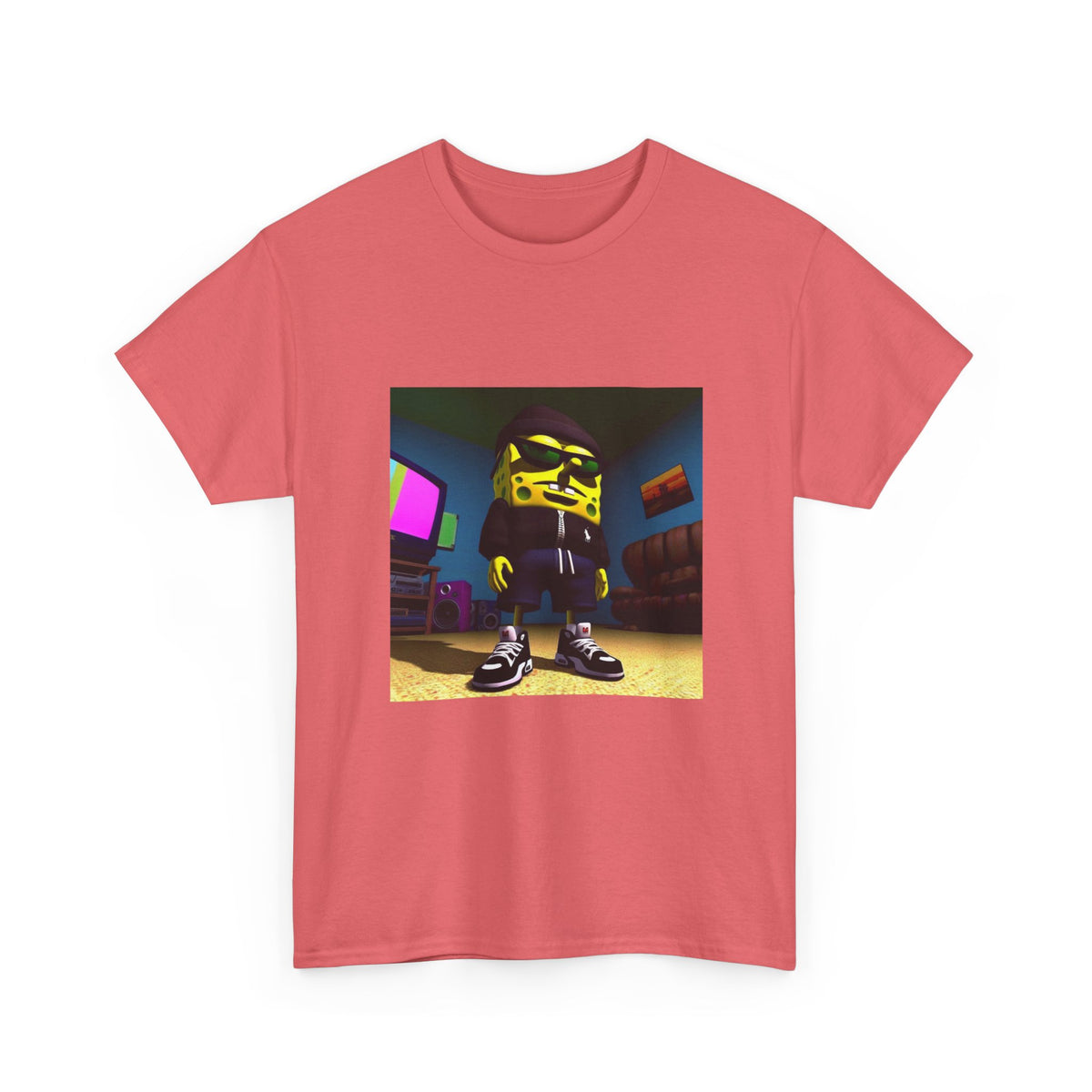 Blinged-Out Sponge Dude Chilling Tee