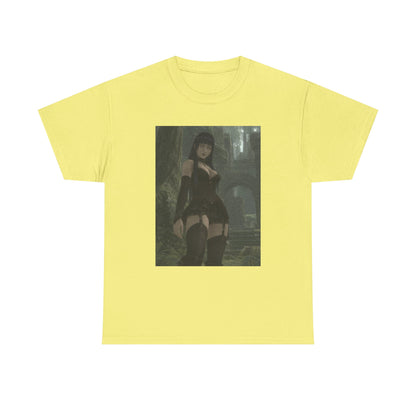 Gothic Byakugan Maiden In Ancient Ruins Tee