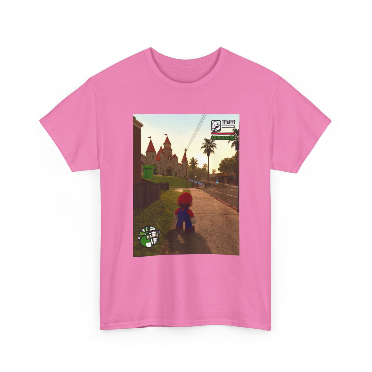 Mario In San Andreas Tee (Design 6)