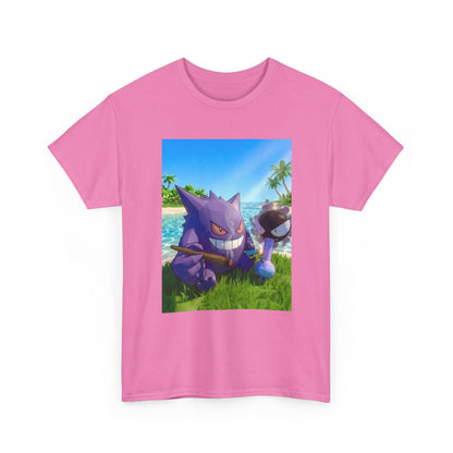 Gengar And Gastly Chilling On Beach Tee