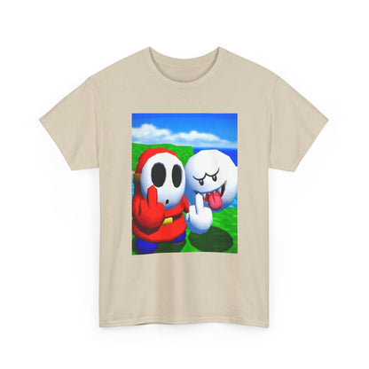 Shy Guy And Boo Flipping The Bird