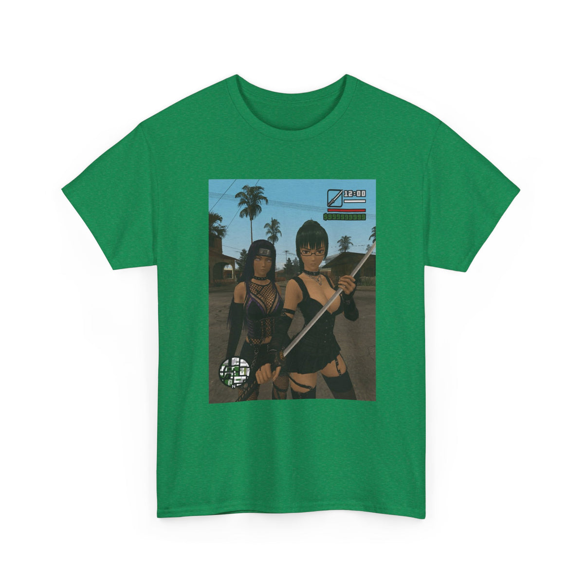 GTA-Inspired Girls With Katanas Tee