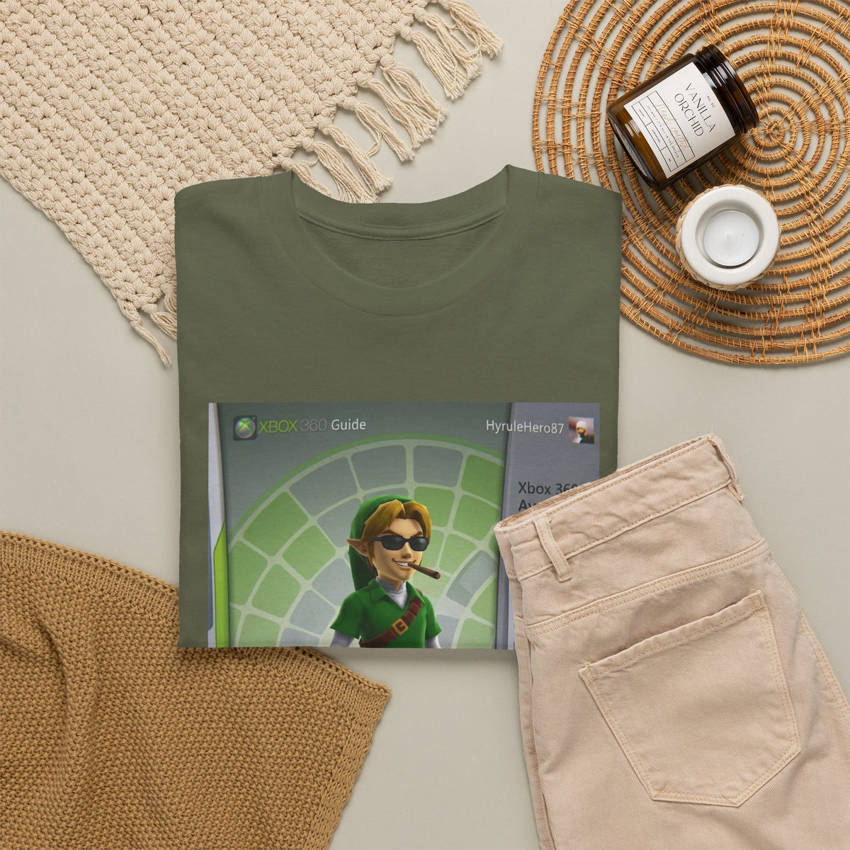 Cool Link Avatar Smoking Cigar Tee
