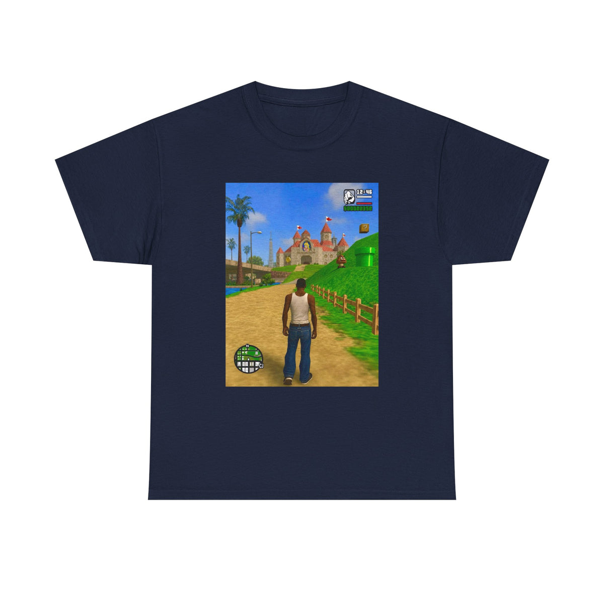 CJ Discovers Mushroom Kingdom Tee