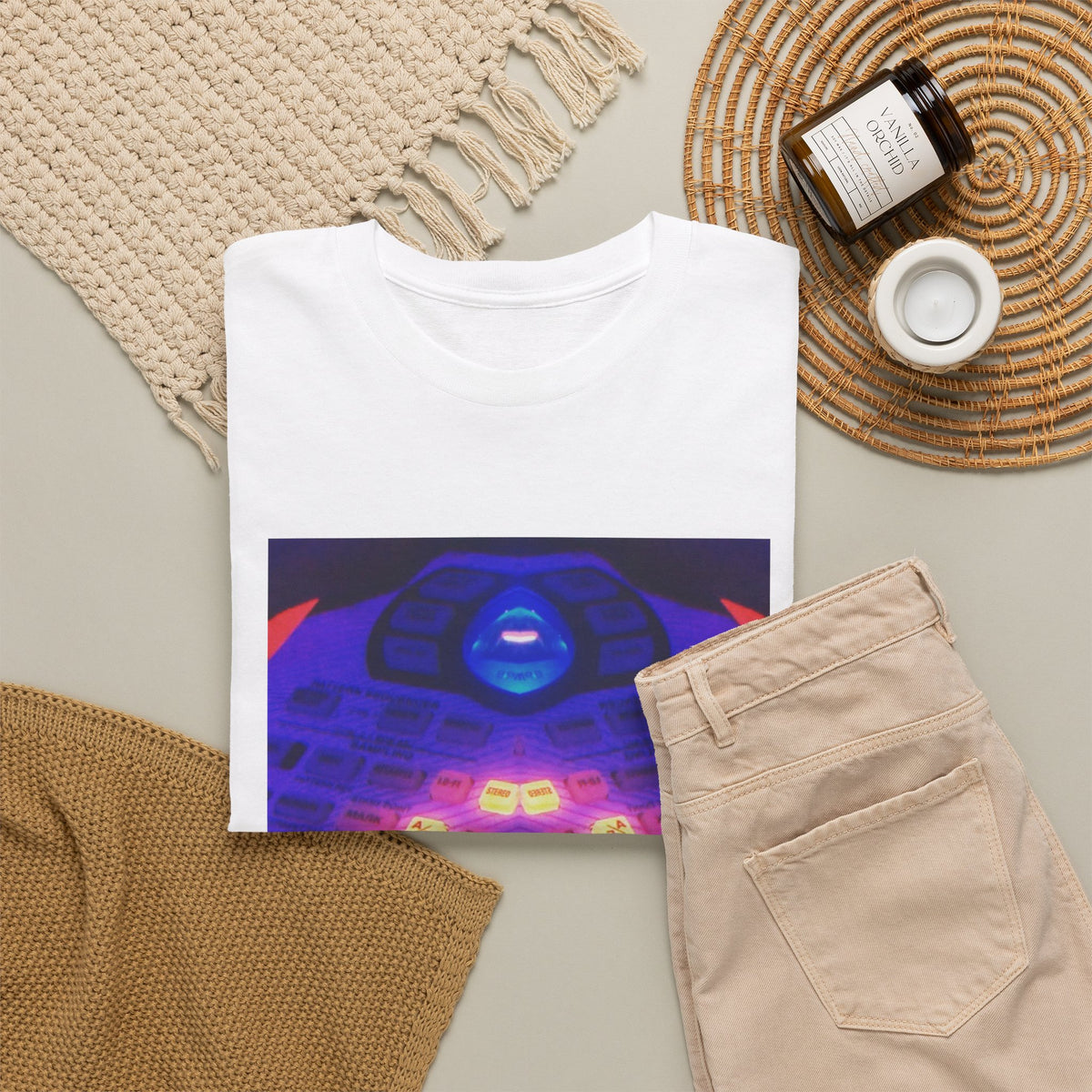 Midnight Hemp Whisper Graphic Tee