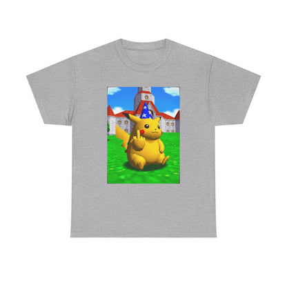 Salty Pikachu Giving The Middle Finger Tee