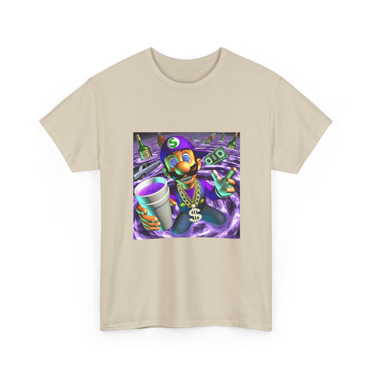 Digital Drip II Abstract Print Tee