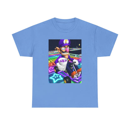 Waluigi Sipping Lean On Rainbow Road Tee (Design 4)