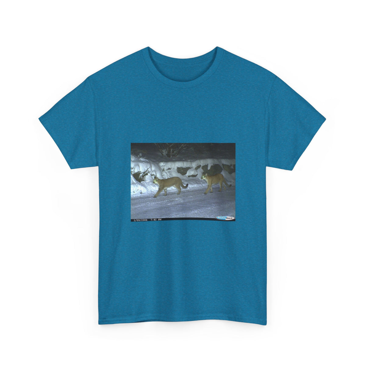 Neon Echo Graphic Tee