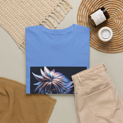 Chrome Warrior With Spiky Hair Tee