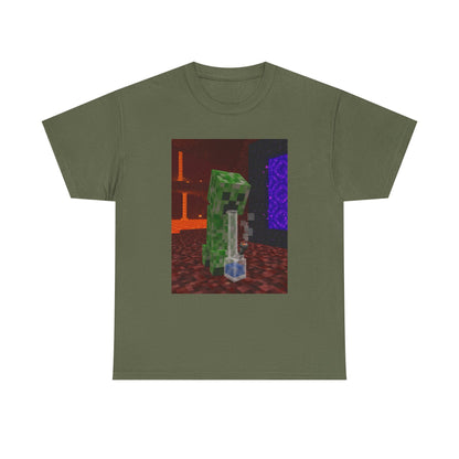 Creeper Hits The Bong In The Nether