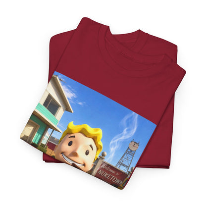 Vault Boy Smoking Blunt In Nuketown