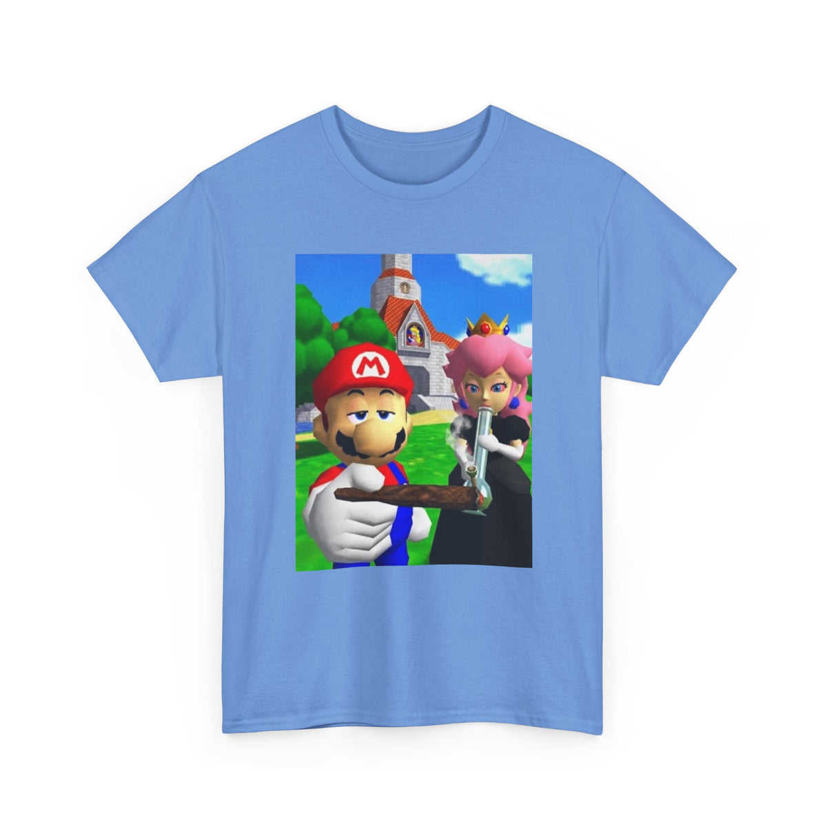 Mario & Peach Getting High At The Castle