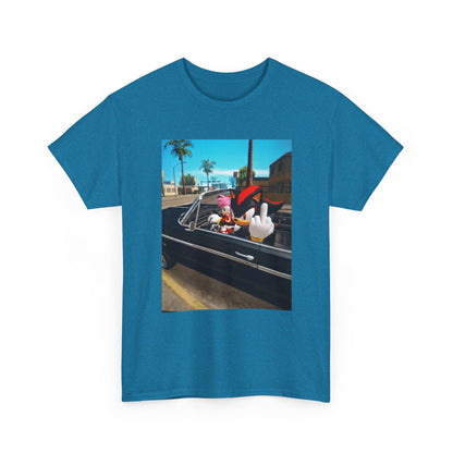 Shadow The Hedgehog Driving With Attitude Tee