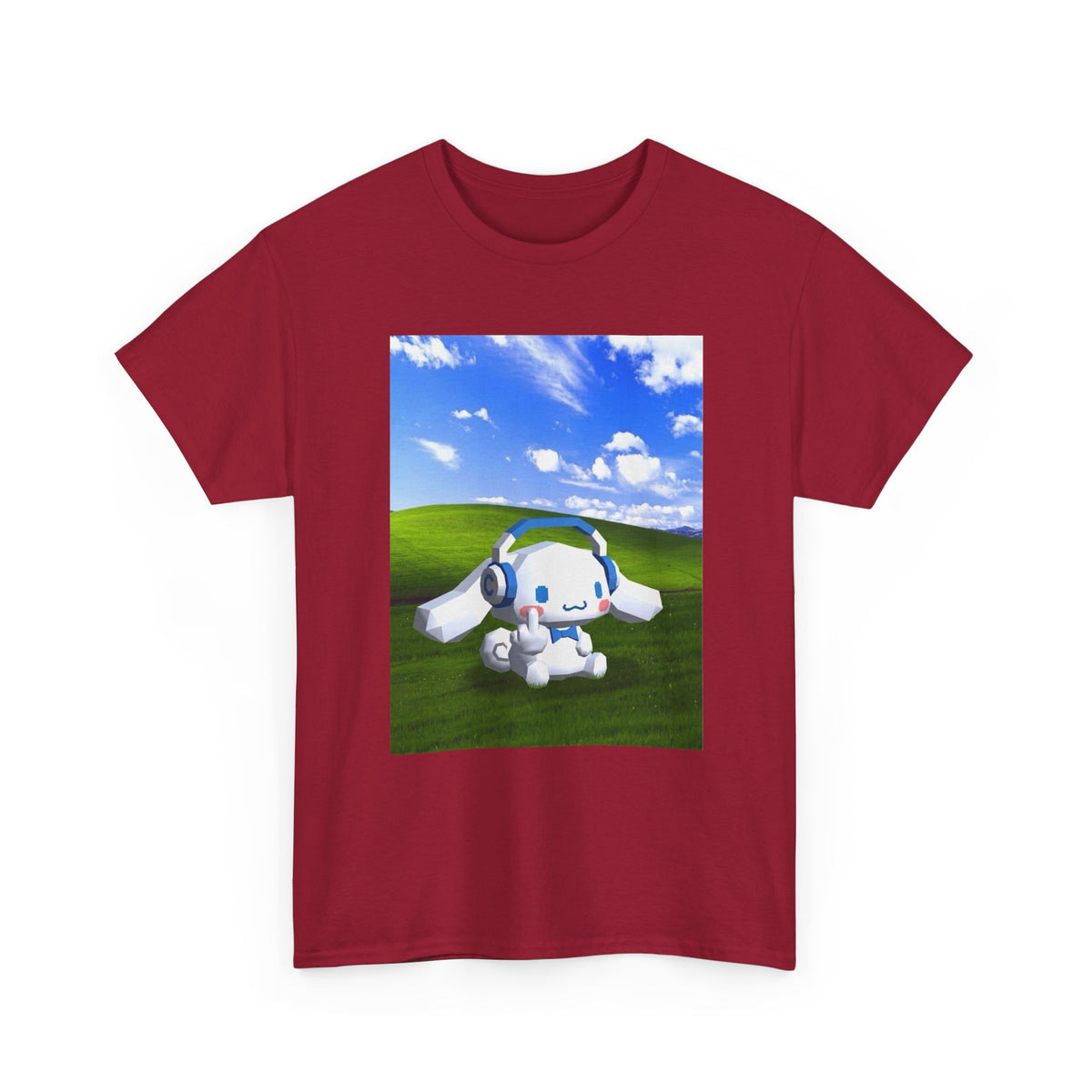 Low-Poly Cinnamoroll Flipping The Bird