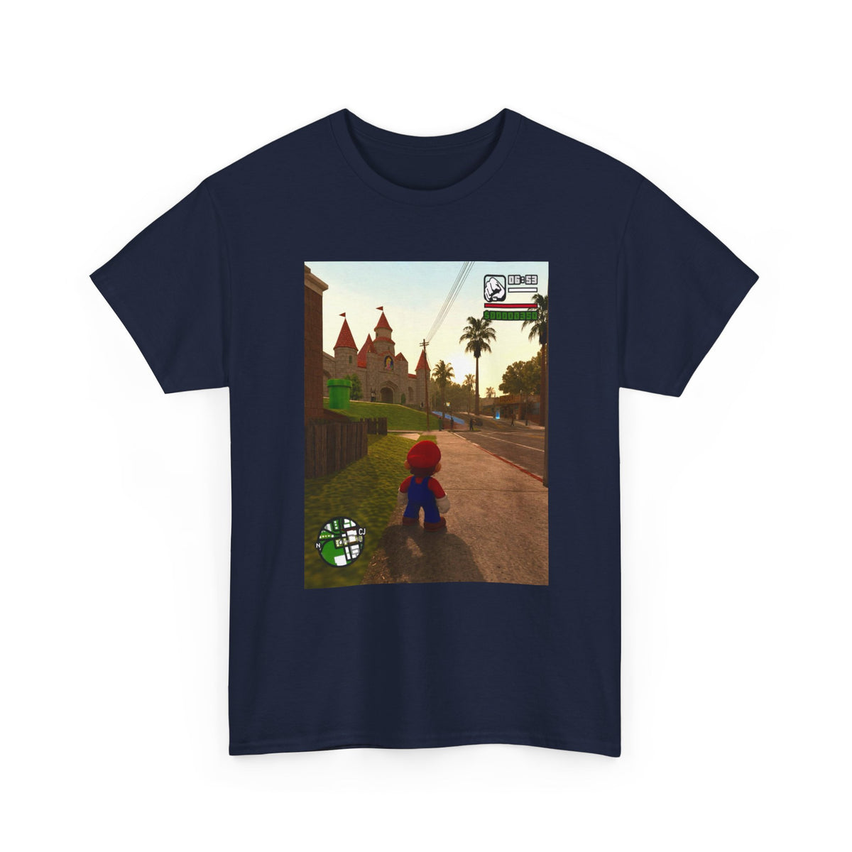 Mario In San Andreas Tee (Design 6)