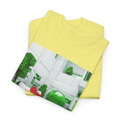 Low Poly Hello Kitty And Green Alien Flip Off