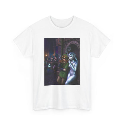 Link And Zora Princess Smoking In Club