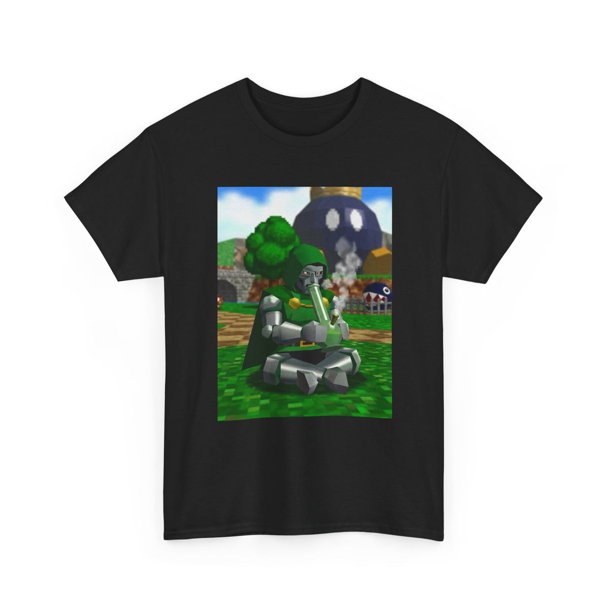 Doom Brocc Head Smoking Bong Tee