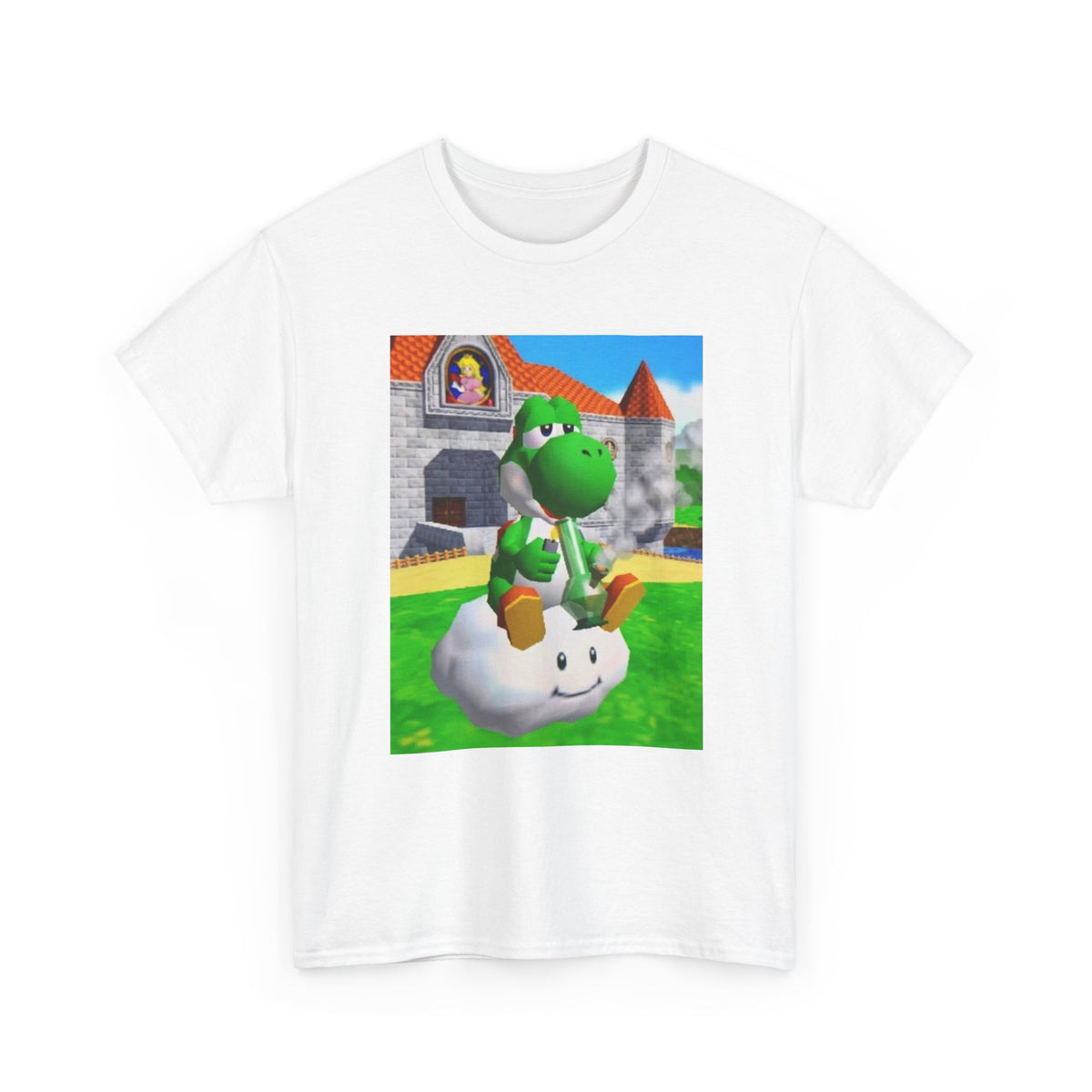 Yoshi Puffing On A Cloud Tee
