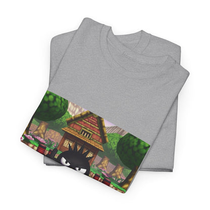 Grumpy Black Bird Flipping Off Tee