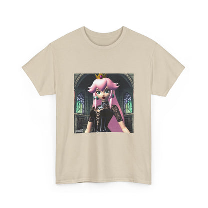 Goth Princess Peach In The Castle Tee