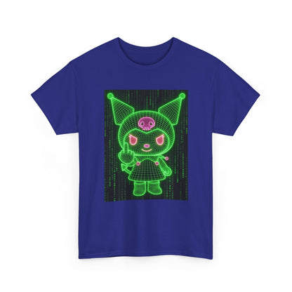Kuromi Flipping The Bird Matrix Tee