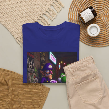 Waluigi, Yoshi, And Dry Bones Leanin' Chill Tee