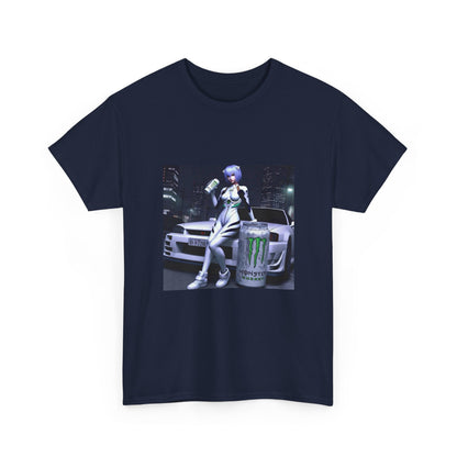 Rei Ayanami And Monster Energy Street Scene
