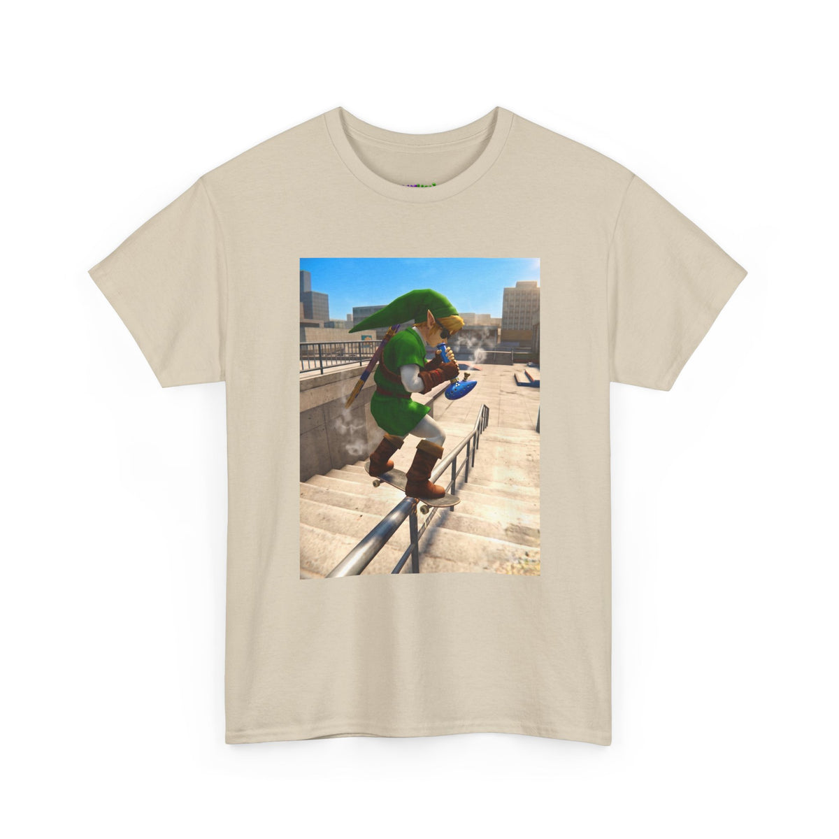 Mystic Green Vibe Graphic Tee