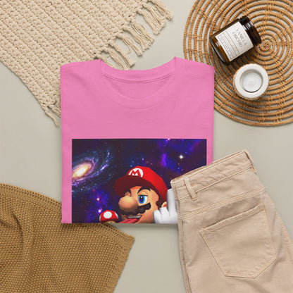 Mushroom-Tripping Plumber Gives The Finger Tee